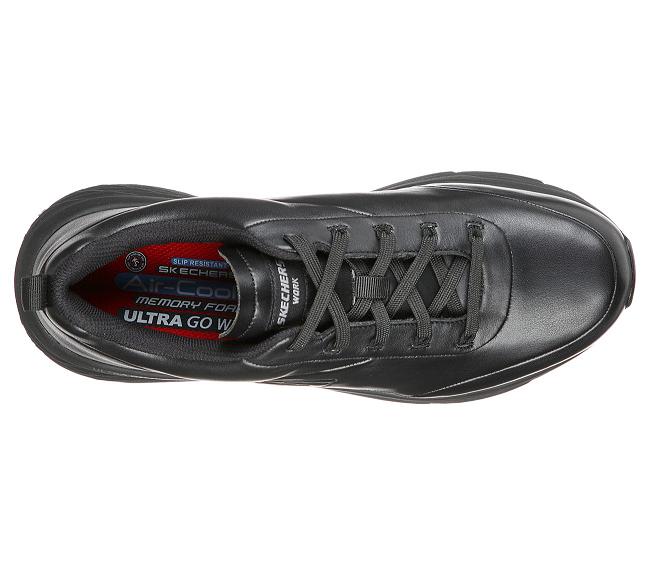 Zapatos de Trabajo Skechers Hombre - Max Cushioning Elite Negro KNETX3981